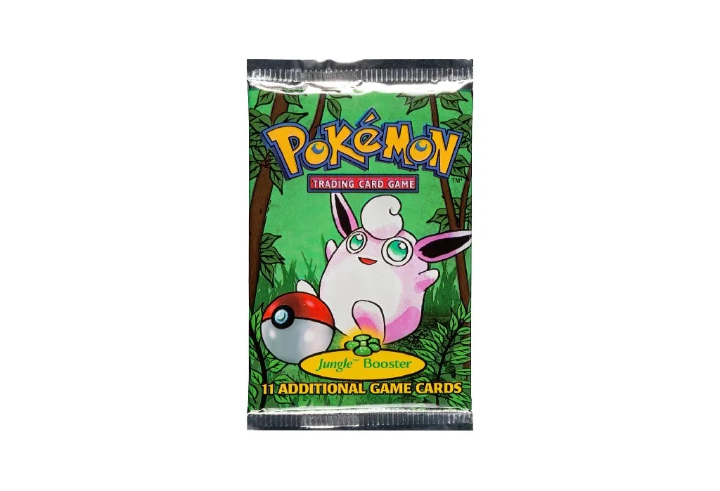 A Pokémon Jungle booster pack.